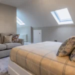 Image of a dressed bedroom in Rosie's Cottage
