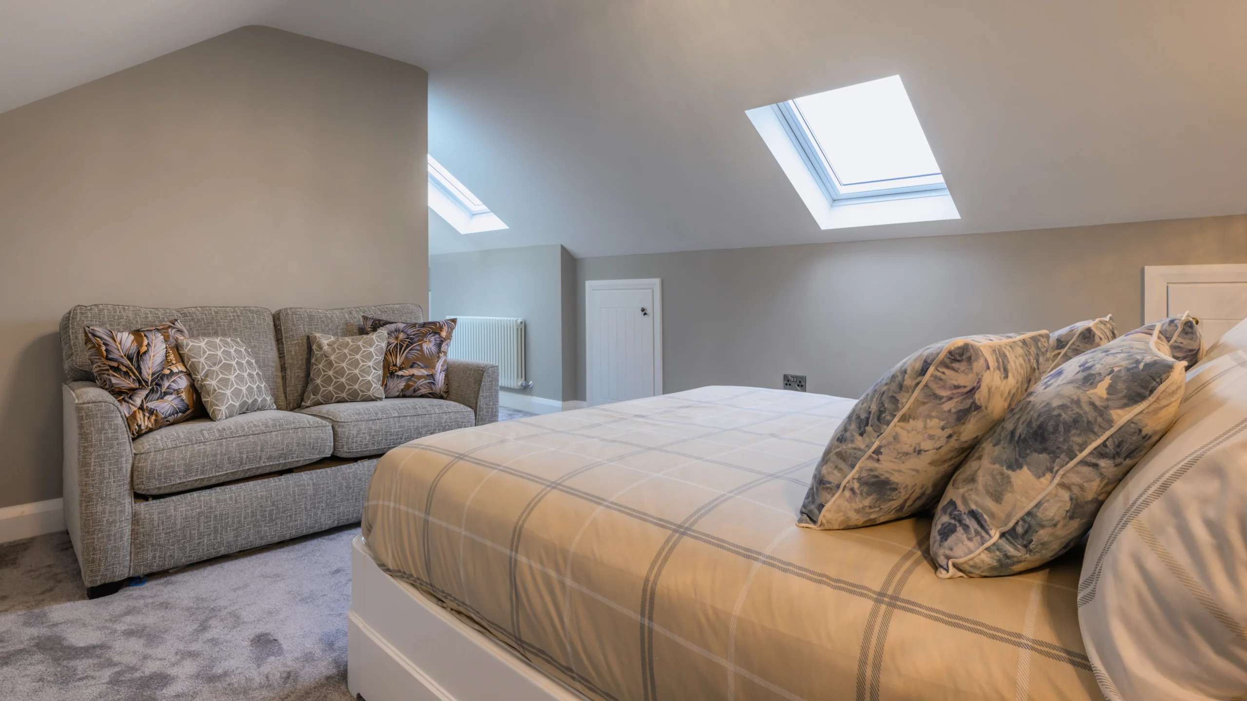 Image of a dressed bedroom in Rosie's Cottage