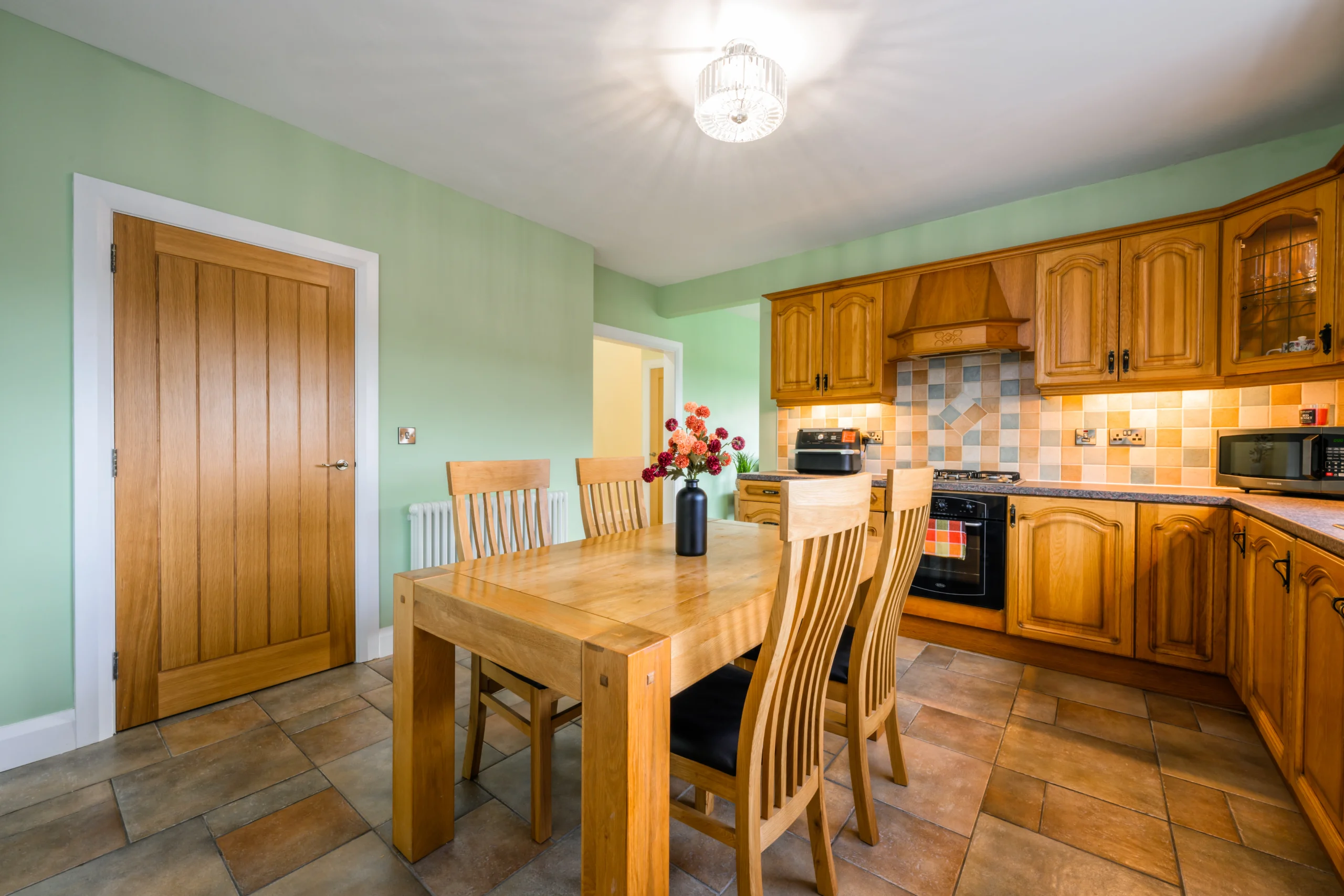 Image of the kitchen in Rosie's Cottage